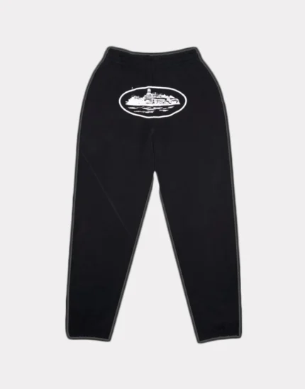 Pantalon de jogging Corteiz OG Alcatraz Noir